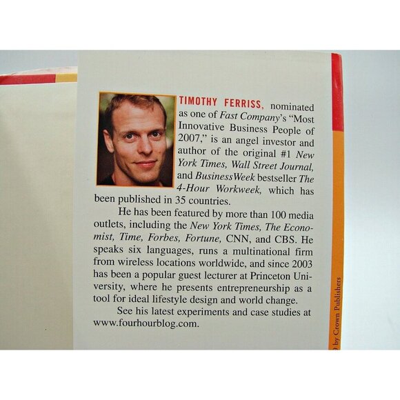 The 4-Hour Workweek Book Expanded Updated Timothy Ferriss Economic Self Help - Picture 12 of 12